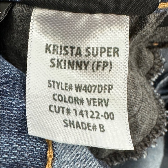 Hudson - Krista Super Skinny Jeans in Verve - 27 - Picture 11 of 11